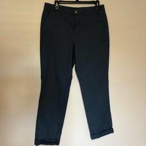 J.Crew NWT blue denim slim chino cropped pants